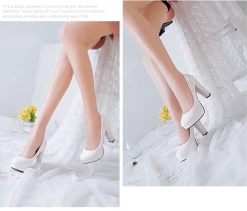 Unzzy HOT SALE Vintage High Heels KF2402