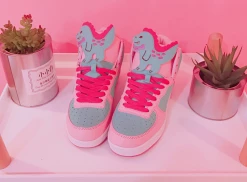 Unzzy Cute Macaron Pink Shoes KF81048 HOT SALE 18 Unzzy Cute Macaron Pink Shoes KF81048 HOT SALE
