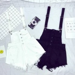 Kfashionstyle Fashion Cowboy Straps Shorts KF2043 HOT SALE