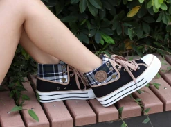 Unzzy High-top Casual Canvas Shoes KF2298 HOT SALE 16 Unzzy High-top Casual Canvas Shoes KF2298 HOT SALE