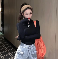 Unzzy Moon Long T Shirt KF7601