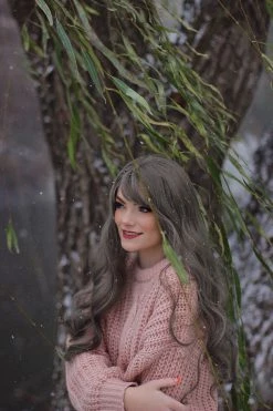 Unzzy HOT SALE Long Roll Big Wave Wig KF80049 13 Unzzy HOT SALE Long Roll Big Wave Wig KF80049