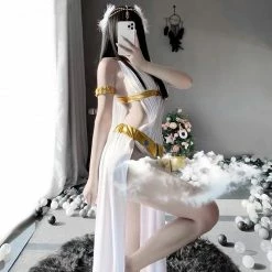 Unzzy White Bunny Girl 5-piece Set KF81967 HOT SALE