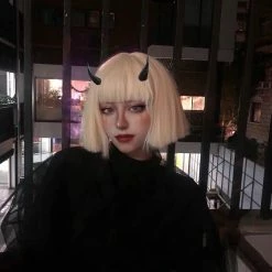 Unzzy HOT SALE Milk Gold Wig KF9618