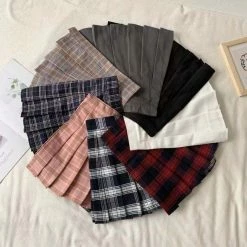Unzzy JK Pleated Skirt KF82085 HOT SALE