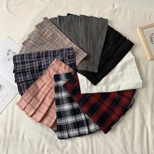 Unzzy JK Pleated Skirt KF82085 HOT SALE 2 Unzzy JK Pleated Skirt KF82085 HOT SALE