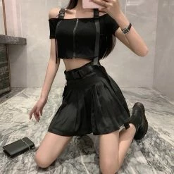 Unzzy HOT SALE Diablo Two-piece Suit KF82092