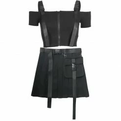 Unzzy HOT SALE Diablo Two-piece Suit KF82092