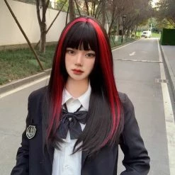 Unzzy HOT SALE Harajuku Straight Wig KF82101