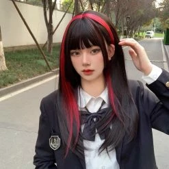 Unzzy HOT SALE Harajuku Straight Wig KF82101