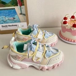 Unzzy Pastel Cute Shoes KF82158 HOT SALE 7 Unzzy Pastel Cute Shoes KF82158 HOT SALE