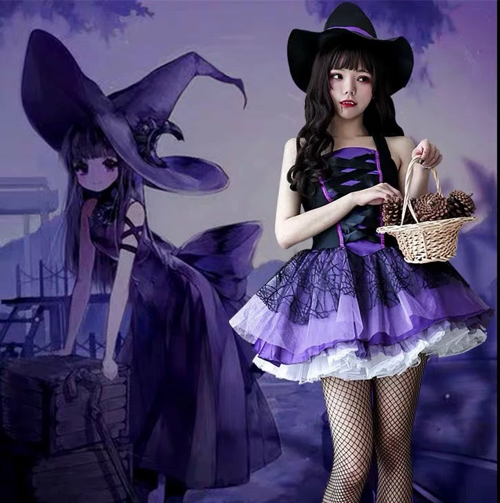 Unzzy HOT SALE Halloween Cos Vampire Costume (3 Pieces)KF82305 7 Unzzy HOT SALE Halloween Cos Vampire Costume (3 Pieces)KF82305