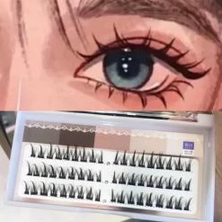 Unzzy COMIC BARBIE FALSE EYELASHES MK0008