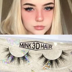 Unzzy 3D THICK FALSE EYELASHES MK0019 Beauty