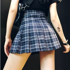 Unzzy HOT SALE Ulzzang High Waist Pleated Skirt KF24106 10 Unzzy HOT SALE Ulzzang High Waist Pleated Skirt KF24106