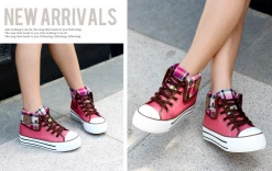Unzzy High-top Casual Canvas Shoes KF2298 HOT SALE 17 Unzzy High-top Casual Canvas Shoes KF2298 HOT SALE