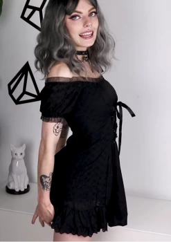 Unzzy Punk Dark Dress KF908025 HOT SALE