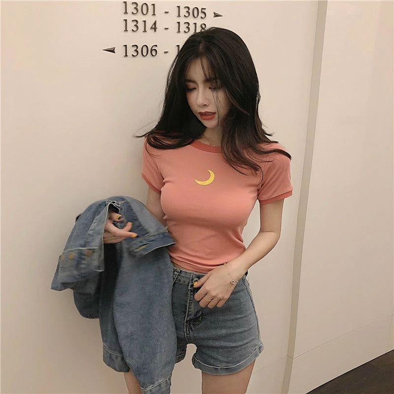 Unzzy Moon T-shirt KF81042 8 Unzzy Moon T-shirt KF81042