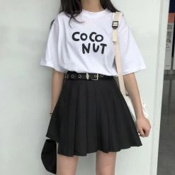 Unzzy Irregular High Waist Skirt KF81007 HOT SALE