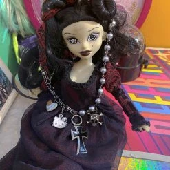 Unzzy HOT SALE Cross Skull Necklace KF82316