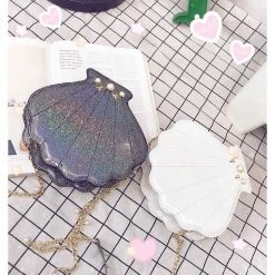 Unzzy HOT SALE Pearl Shell Messenger Bag KF908047 7 Unzzy HOT SALE Pearl Shell Messenger Bag KF908047