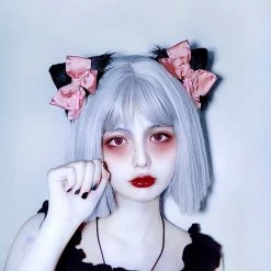 Unzzy Handmade Cat Ear Hair Clip KF82696 HOT SALE