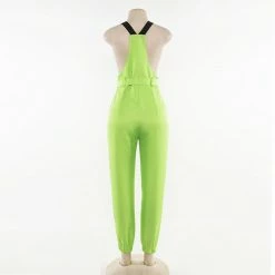 Unzzy HOT SALE Grunge Green Strap Pants KF90760 17 Unzzy HOT SALE Grunge Green Strap Pants KF90760