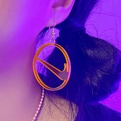 Unzzy HOT SALE Fluorescent Circle Earrings KF81611