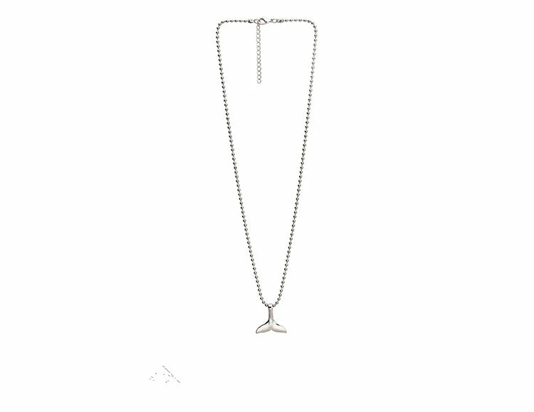 Unzzy BTS Fishtail Necklace KF80014 5 Unzzy BTS Fishtail Necklace KF80014