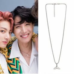 Unzzy BTS Fishtail Necklace KF80014