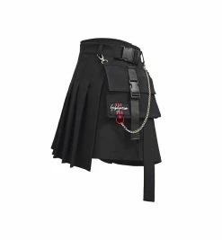 Unzzy HOT SALE Ulzzang Black Plaid Skirt KF90116 28 Unzzy HOT SALE Ulzzang Black Plaid Skirt KF90116