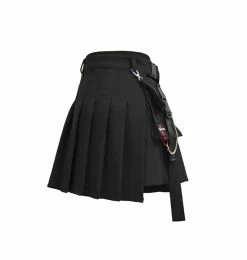 Unzzy HOT SALE Ulzzang Black Plaid Skirt KF90116 25 Unzzy HOT SALE Ulzzang Black Plaid Skirt KF90116