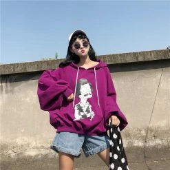 Unzzy Harajuku Sweater Hoodie KF24034 HOT SALE