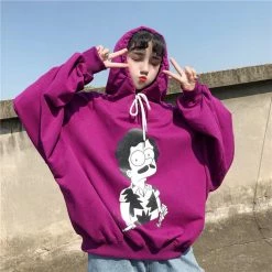 Unzzy Harajuku Sweater Hoodie KF24034 HOT SALE