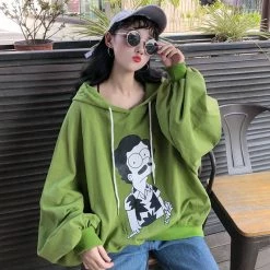 Unzzy Harajuku Sweater Hoodie KF24034 HOT SALE