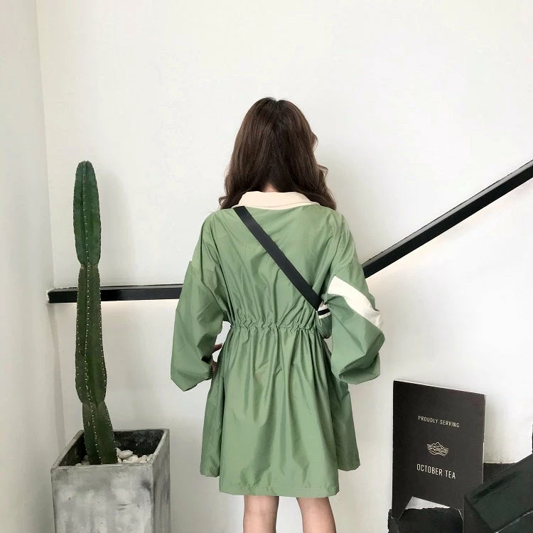 Unzzy Long Sleeve Windbreaker Jacket + Bag 2 Piece Set KF2340 HOT SALE 9 Unzzy Long Sleeve Windbreaker Jacket + Bag 2 Piece Set KF2340 HOT SALE