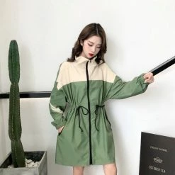 Unzzy Long Sleeve Windbreaker Jacket + Bag 2 Piece Set KF2340 HOT SALE 21 Unzzy Long Sleeve Windbreaker Jacket + Bag 2 Piece Set KF2340 HOT SALE