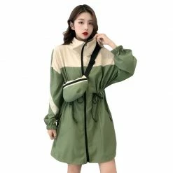 Unzzy Long Sleeve Windbreaker Jacket + Bag 2 Piece Set KF2340 HOT SALE 16 Unzzy Long Sleeve Windbreaker Jacket + Bag 2 Piece Set KF2340 HOT SALE