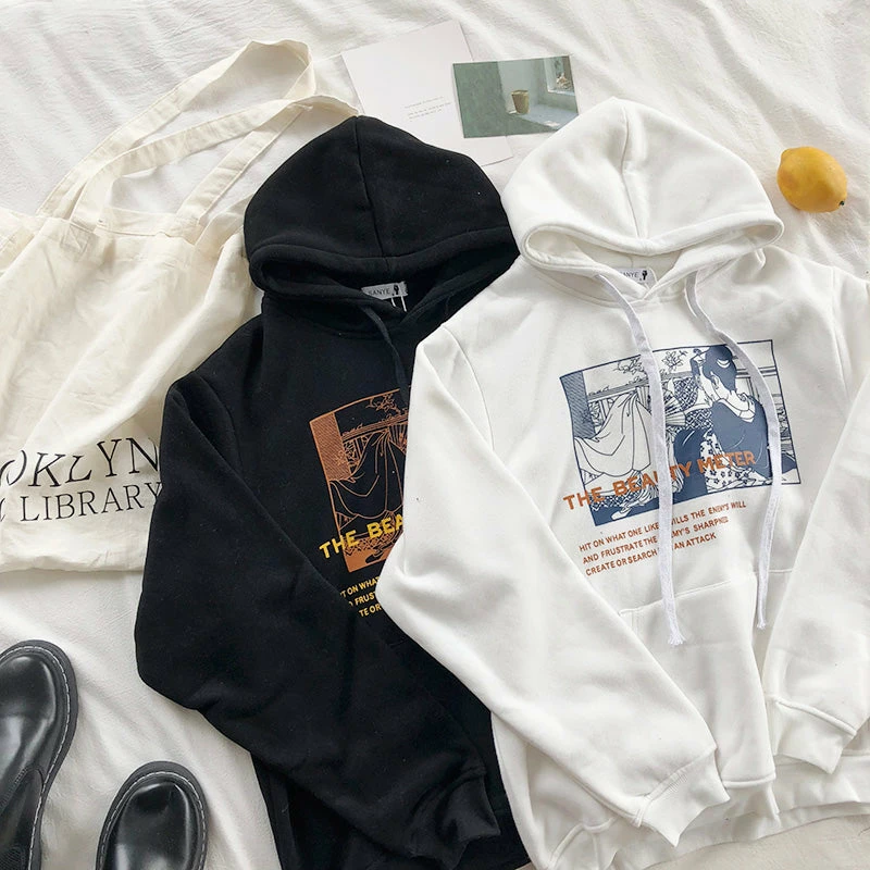 Unzzy HOT SALE Vintage Print Hoodie KF90134 6 Unzzy HOT SALE Vintage Print Hoodie KF90134