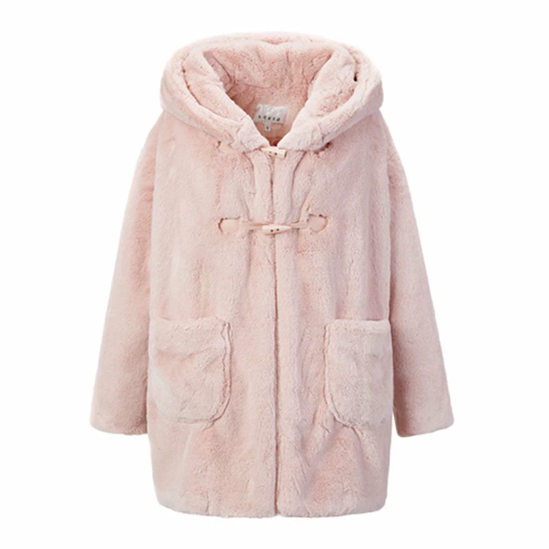 Unzzy Pastel Plush Coat KF9522 HOT SALE 4 Unzzy Pastel Plush Coat KF9522 HOT SALE