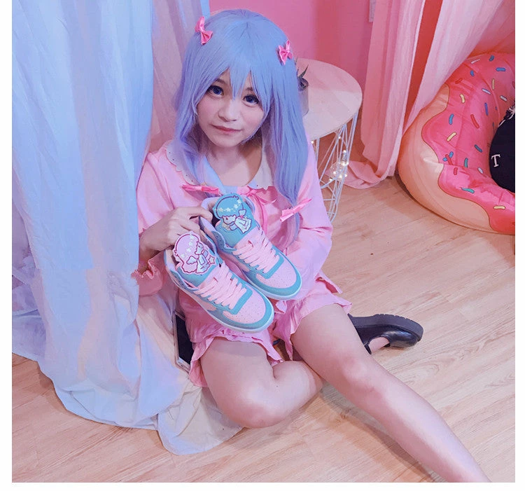 Unzzy Cute Macaron Pink Shoes KF81048 HOT SALE 7 Unzzy Cute Macaron Pink Shoes KF81048 HOT SALE