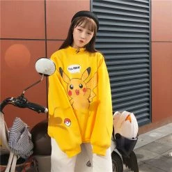 Unzzy Pikachu Sweater Hoodie KF25022