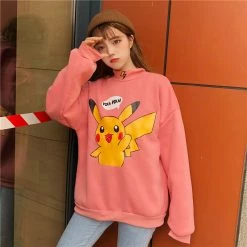 Unzzy Pikachu Sweater Hoodie KF25022