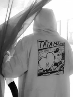 Unzzy BTS Grey Hoodie KF9368 HOT SALE