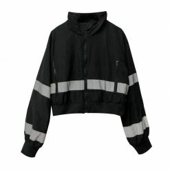 Unzzy Ulzzang Zip Jacket KF90230 15 Unzzy Ulzzang Zip Jacket KF90230