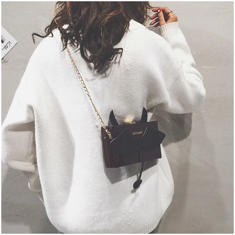 Unzzy HOT SALE Devil Square Bag KF90182 5 Unzzy HOT SALE Devil Square Bag KF90182