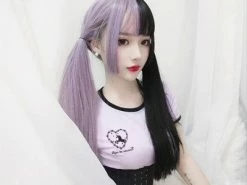 Unzzy Purple Princess Hair KF81050 HOT SALE