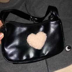 Unzzy Black Love Shoulder Bag KF82117 HOT SALE 9 Unzzy Black Love Shoulder Bag KF82117 HOT SALE