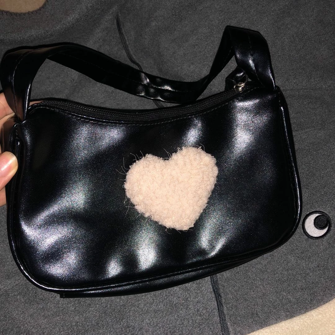 Unzzy Black Love Shoulder Bag KF82117 HOT SALE 5 Unzzy Black Love Shoulder Bag KF82117 HOT SALE