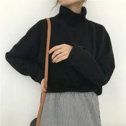 Unzzy Chic Turtleneck Sweater KF9571 HOT SALE